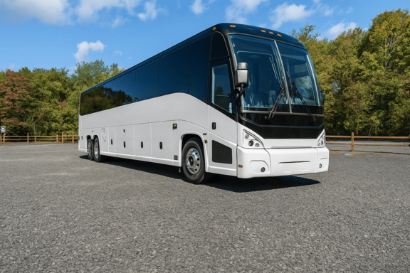 Alpharetta Coach Bus Service 56 Passenger Charter Bus