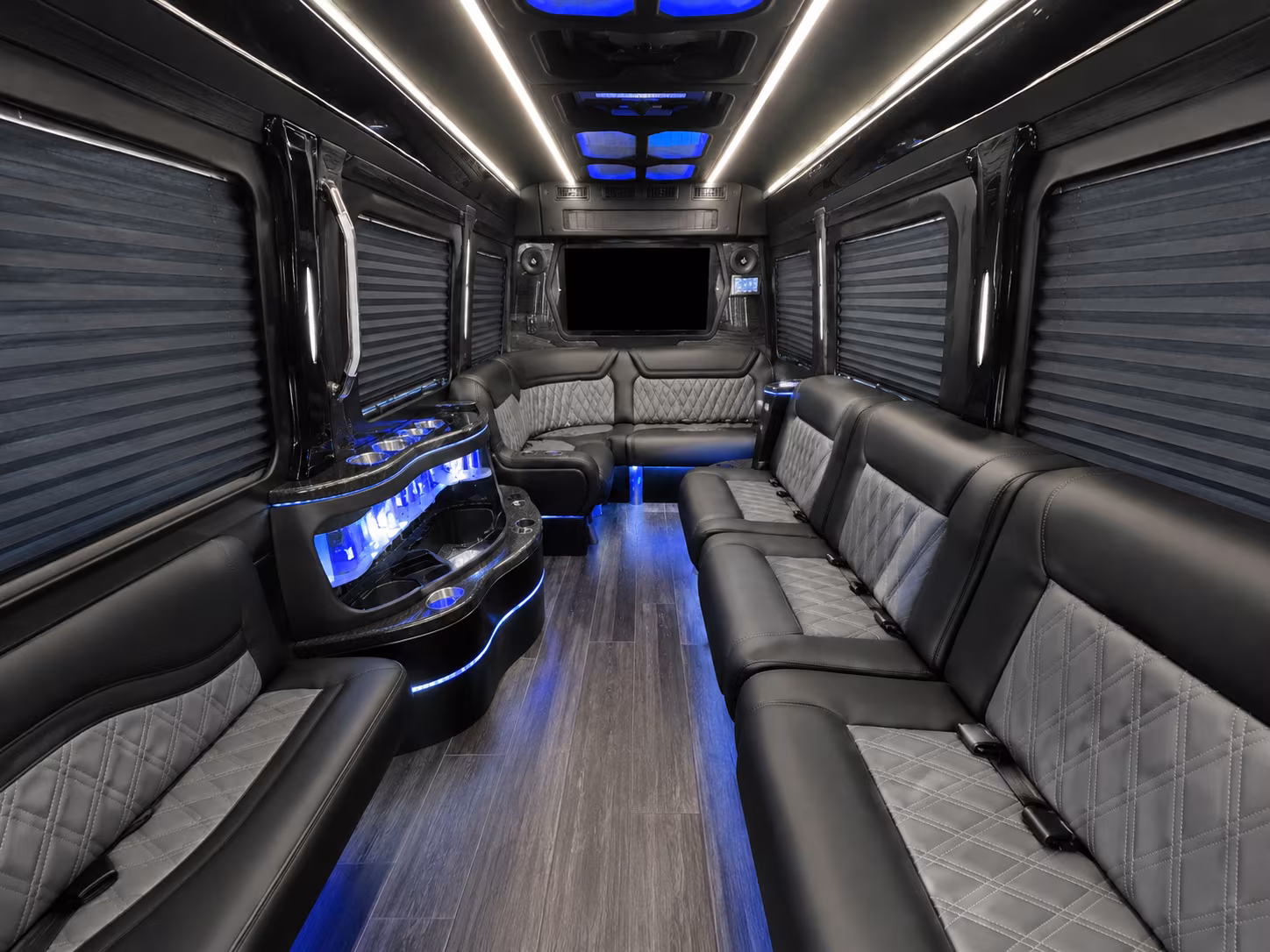 alpharetta corporate event transportation onboard seating