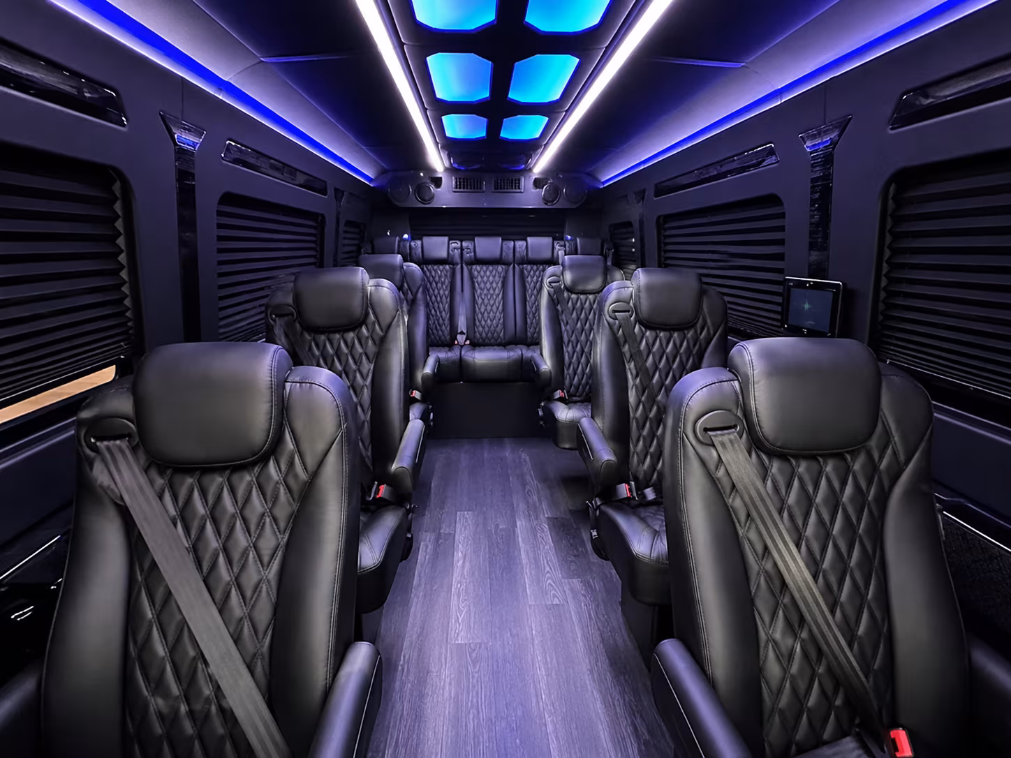 alpharetta employee transportation onboard seating