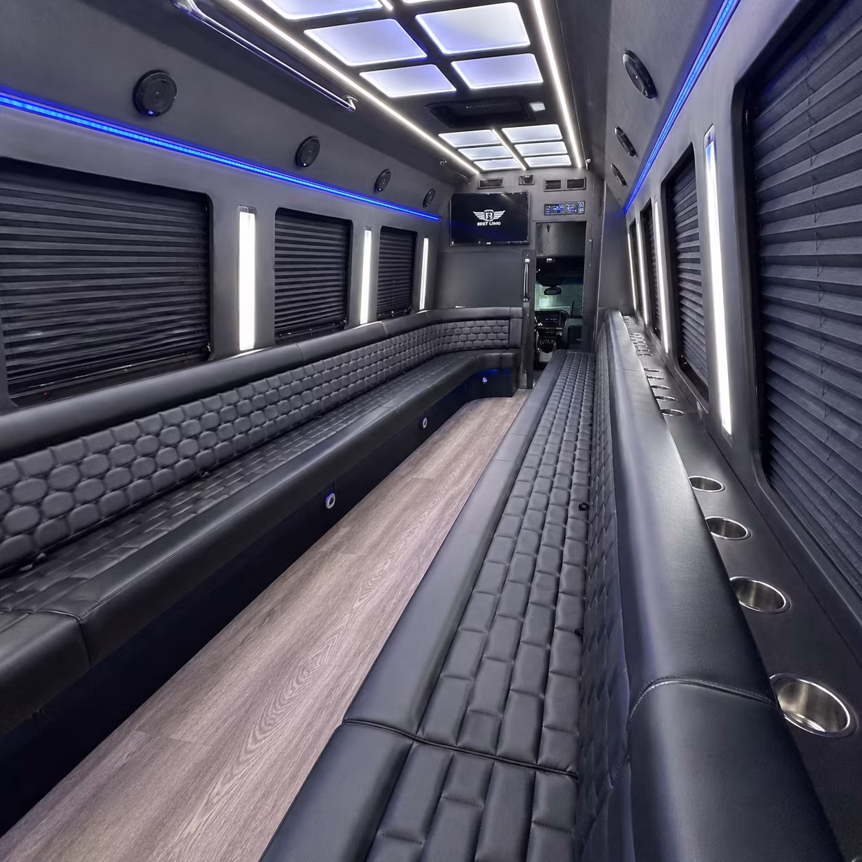 alpharetta holiday party bus rental