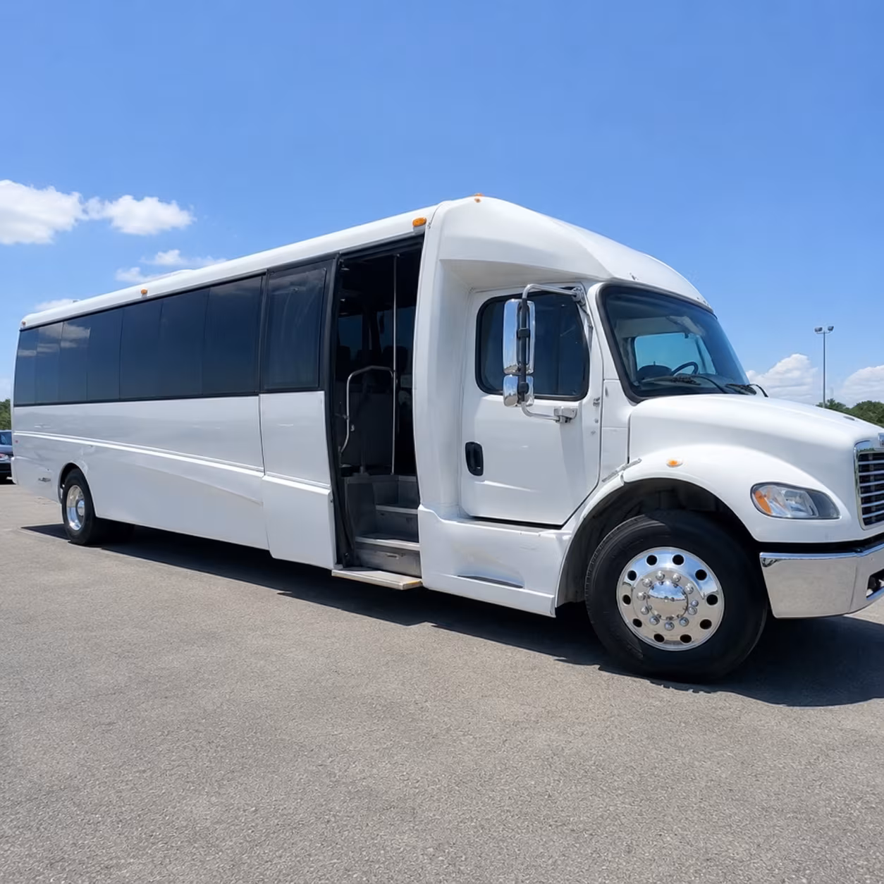 alpharetta private event transportation onboard seating