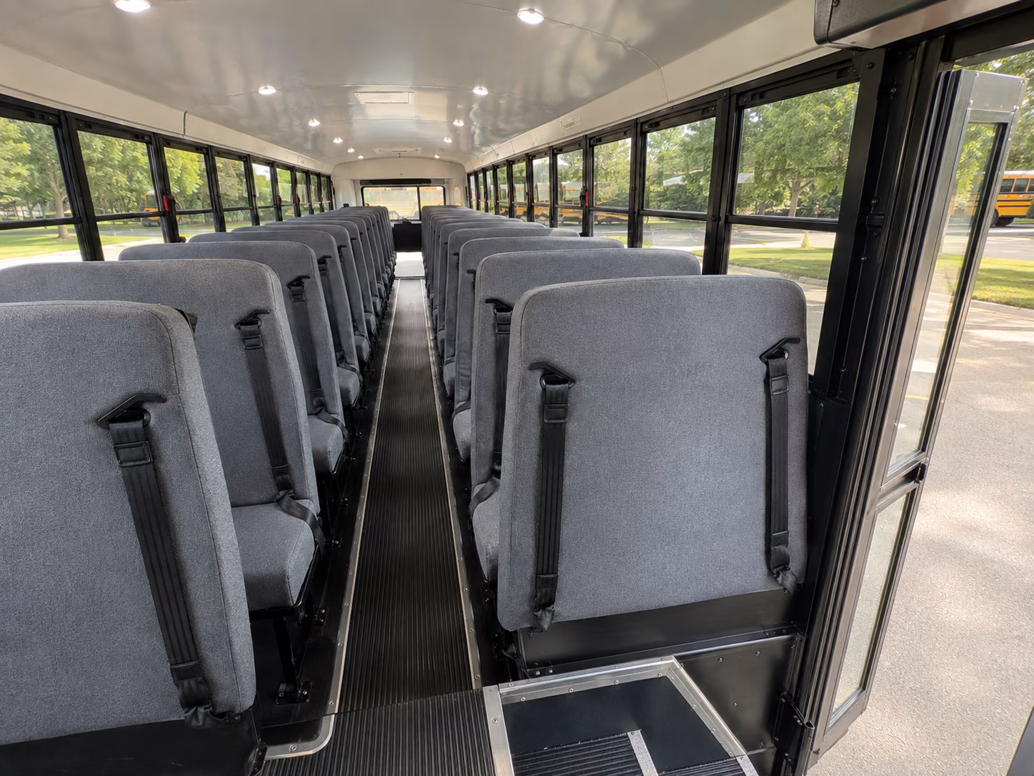 alpharetta school bus interior
