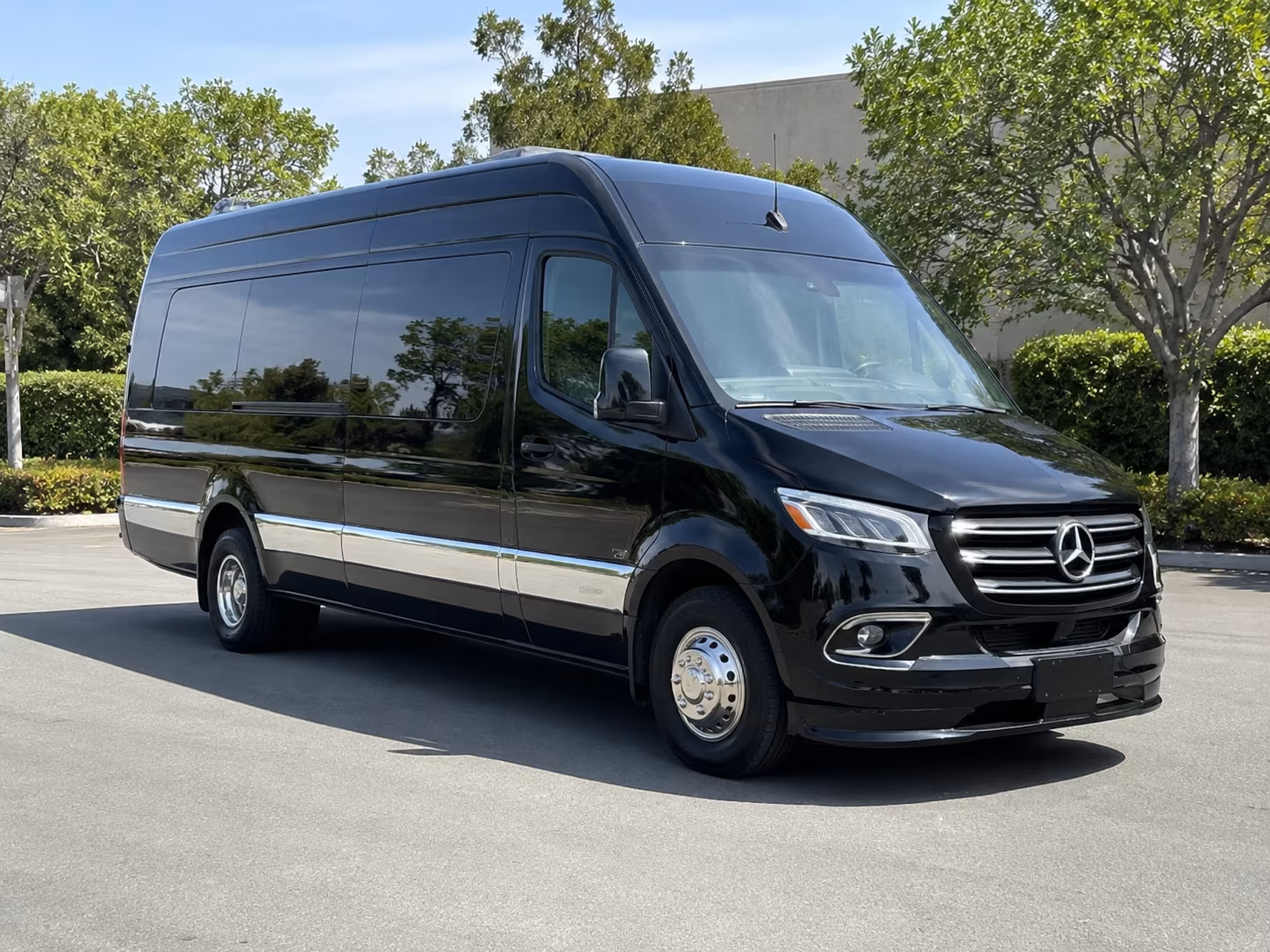 alpharetta sprinter van with driver