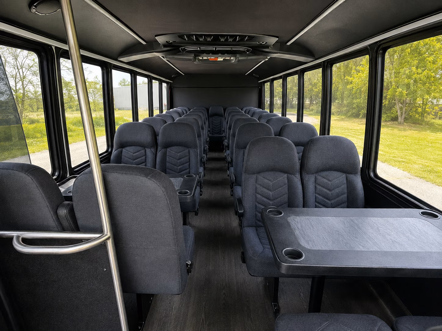 charter buses for alpharetta wedding ceremony and reception runs
