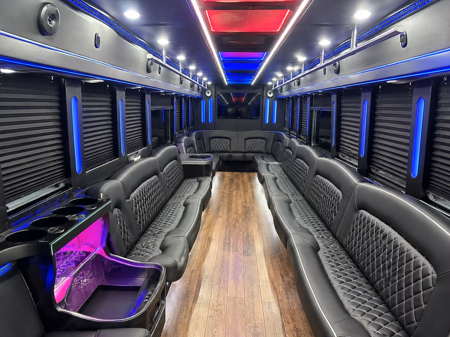 party bus rentals for alpharetta high school proms
