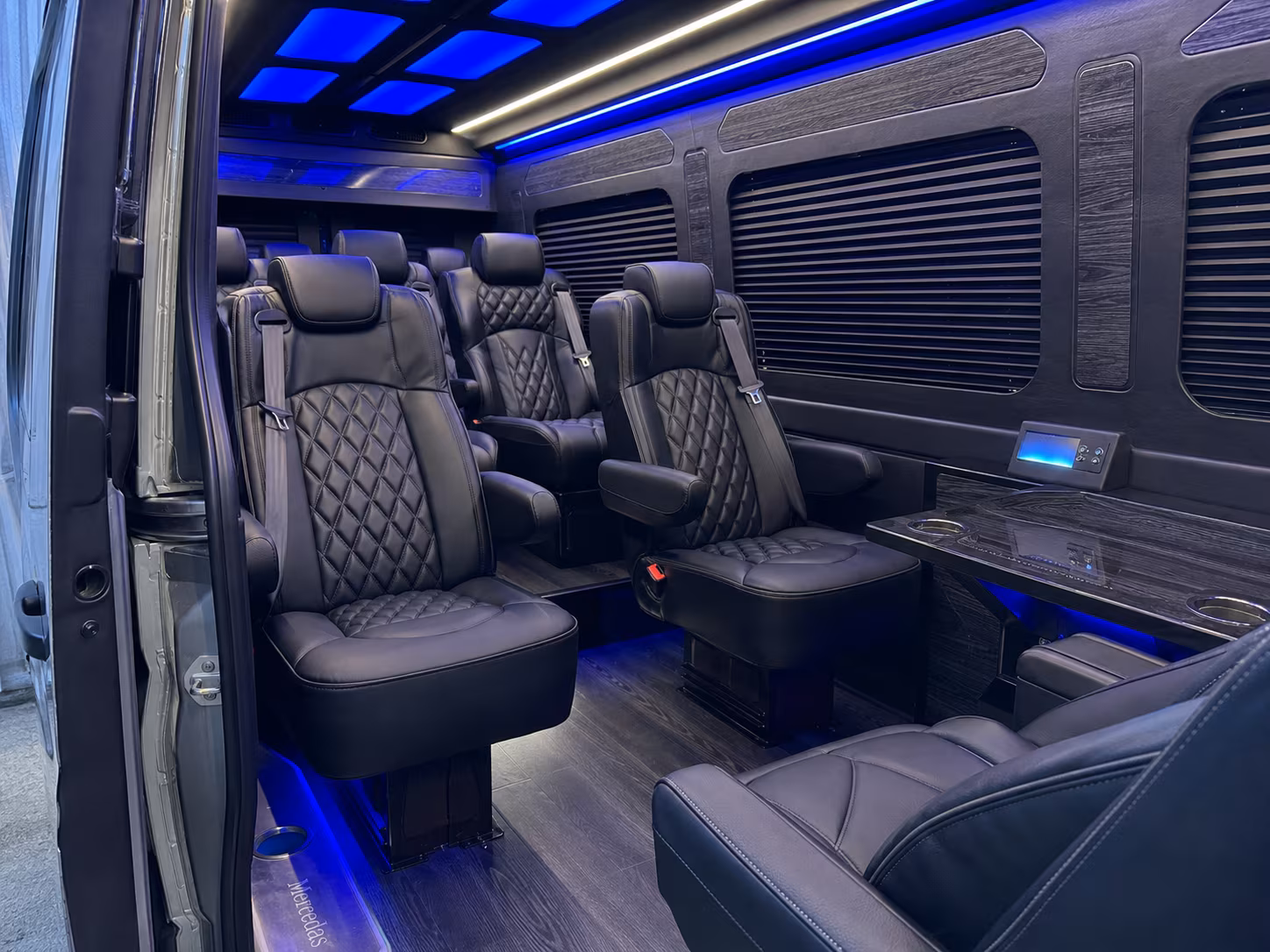 sprinter van transportation for groups and events across alpharetta